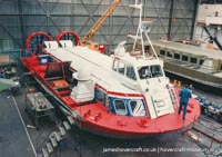 AP1-88 hovercraft during construction